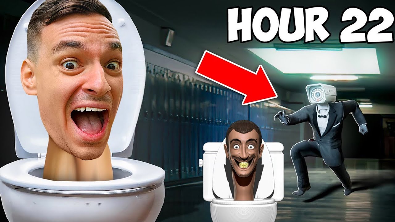 СКИБИДИ ТОАЛЕТНИ МЕ ПРЕСЛЕДВАТ В BACKROOMS | SKIBIDI ESCAPE FROM TOILET