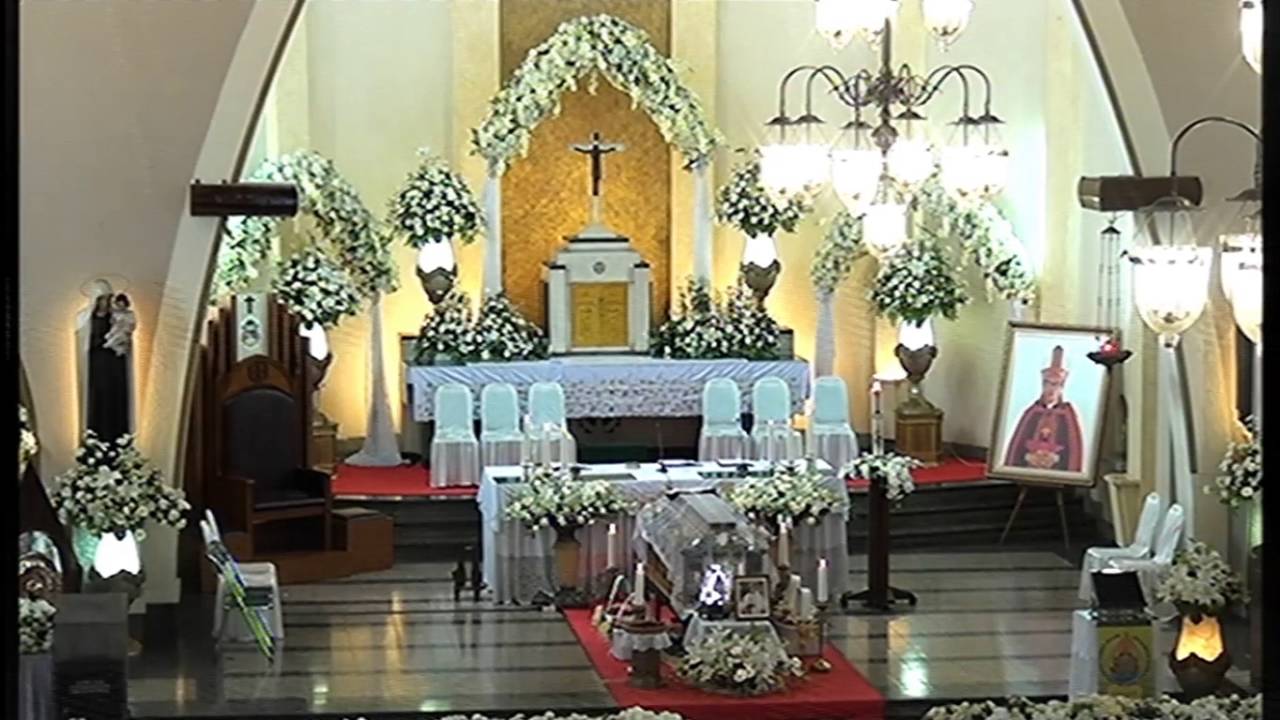 Misa Requiem dan Pemberangkatan Jenazah Mgr. H.J.S. Pandoyoputro, O.Carm.