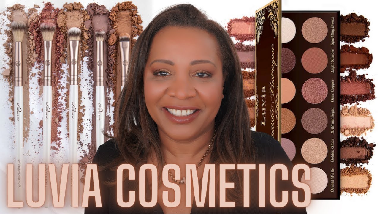 LUVIA COSMETICS ALL EYE WANT Eye Brush Set / ROMANTIC BAROQUE PALETTE / EYE PRIMER.  REVIEW & DEMO