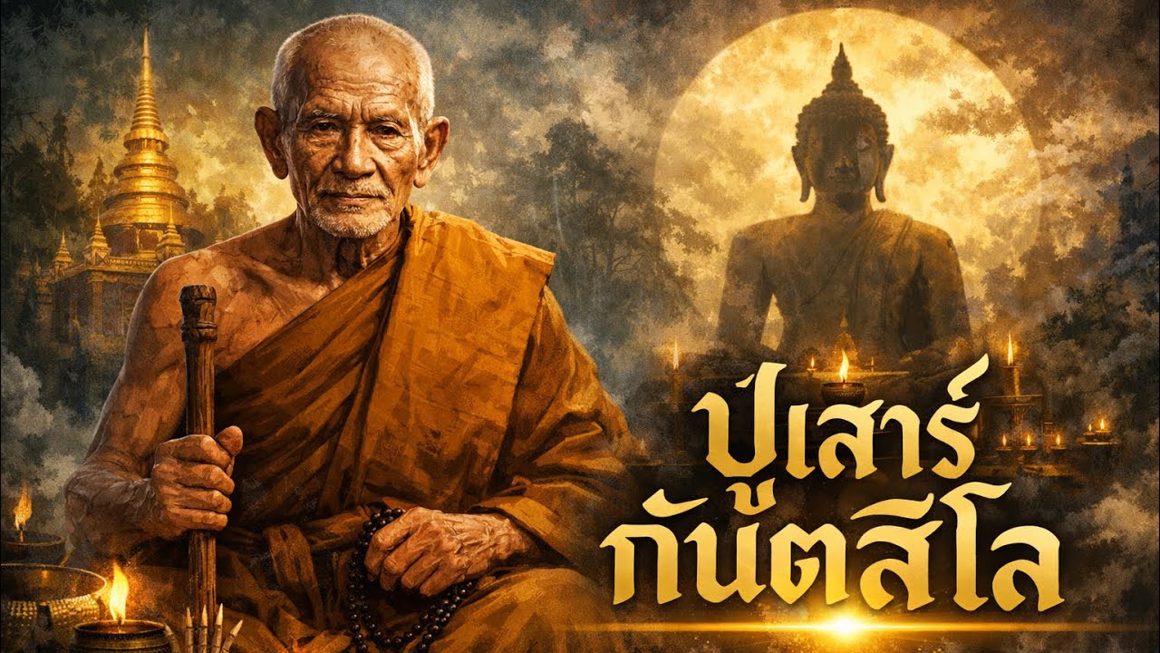 หลวงปู่เสาร์ กันตสีโล #หลวงปู่เสาร์ #ตำนาน 
