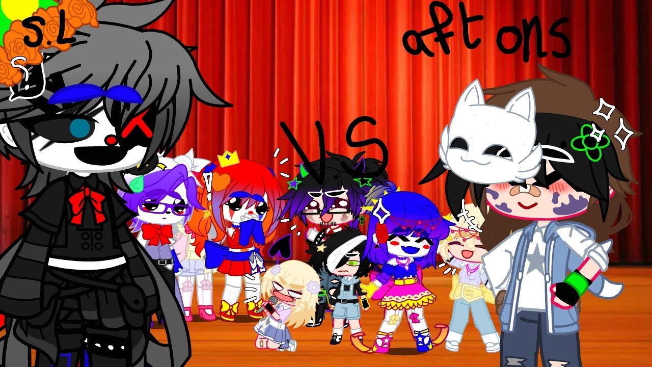 [🎤]sister location V.S afton family/ singing battle/read disc[🎤]
