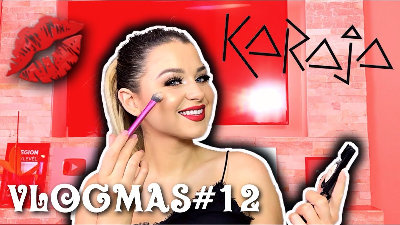 KARÁCSONYI SMINK TUTORIAL💄 | Kezdőtől Haladóig😜
