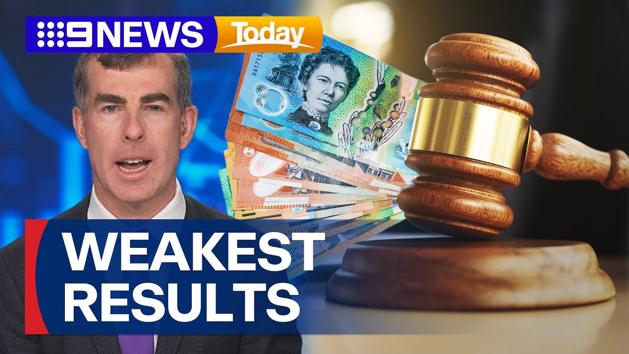 Property auctions report weakest results in 12 months, ahead of the RBA&rsquo;s meeting | 9 News Australia