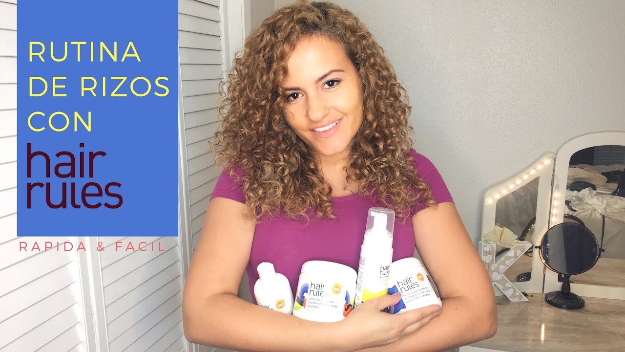 Rutina de Rizos Fácil y Rápida | Chicas con Rizos