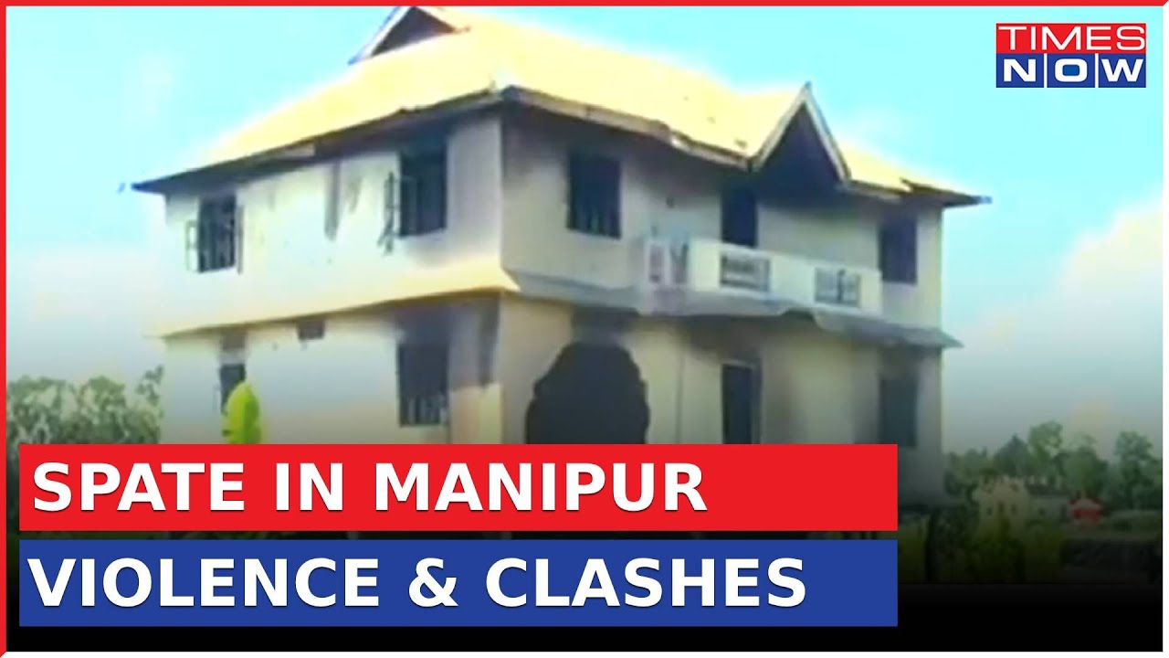 Spate Of Violence In Manipur; BJP Office Torched Amid Ongoing Students Protest & Clashes With Police