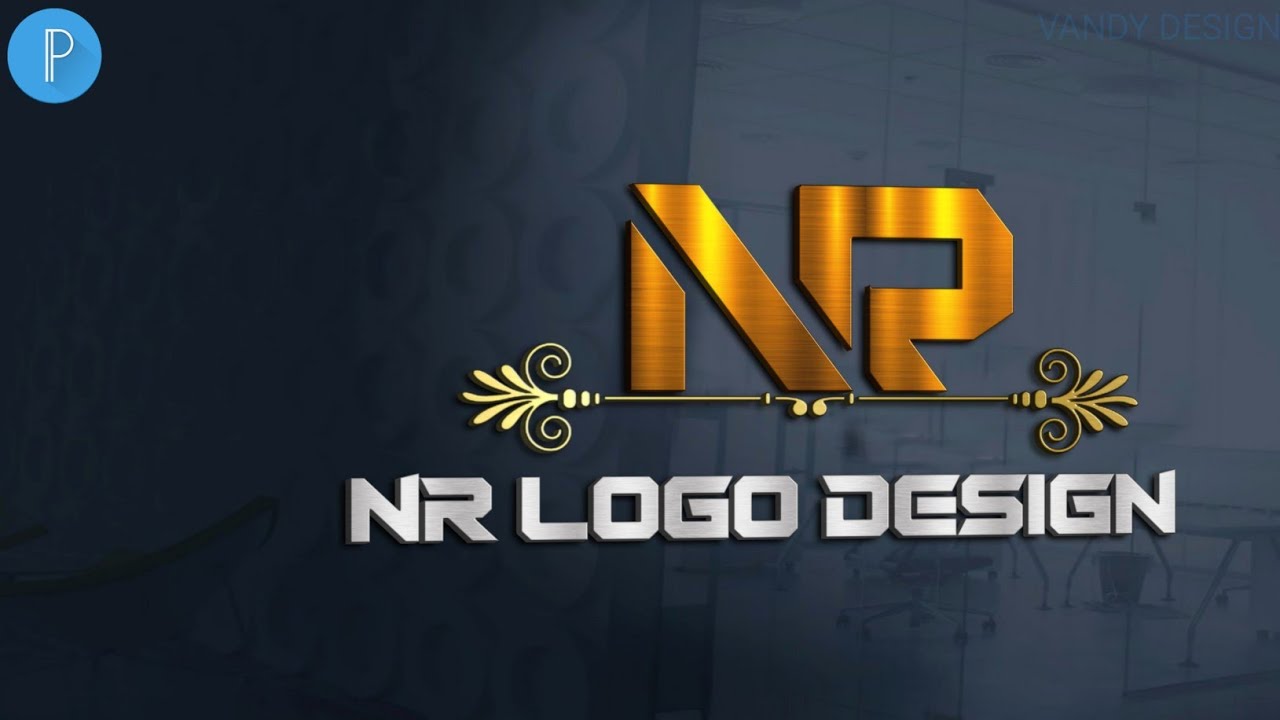 N R 3D professional logo design-Pixellab logo[Vandy Design]