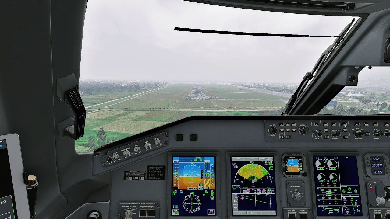 Tirana Landing | X-Crafts E190 | XP12.4.0 Beta