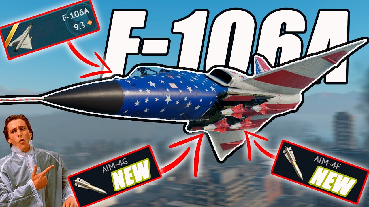 NEW EVENT JET F-106A IN War Thunder 💀💀💀