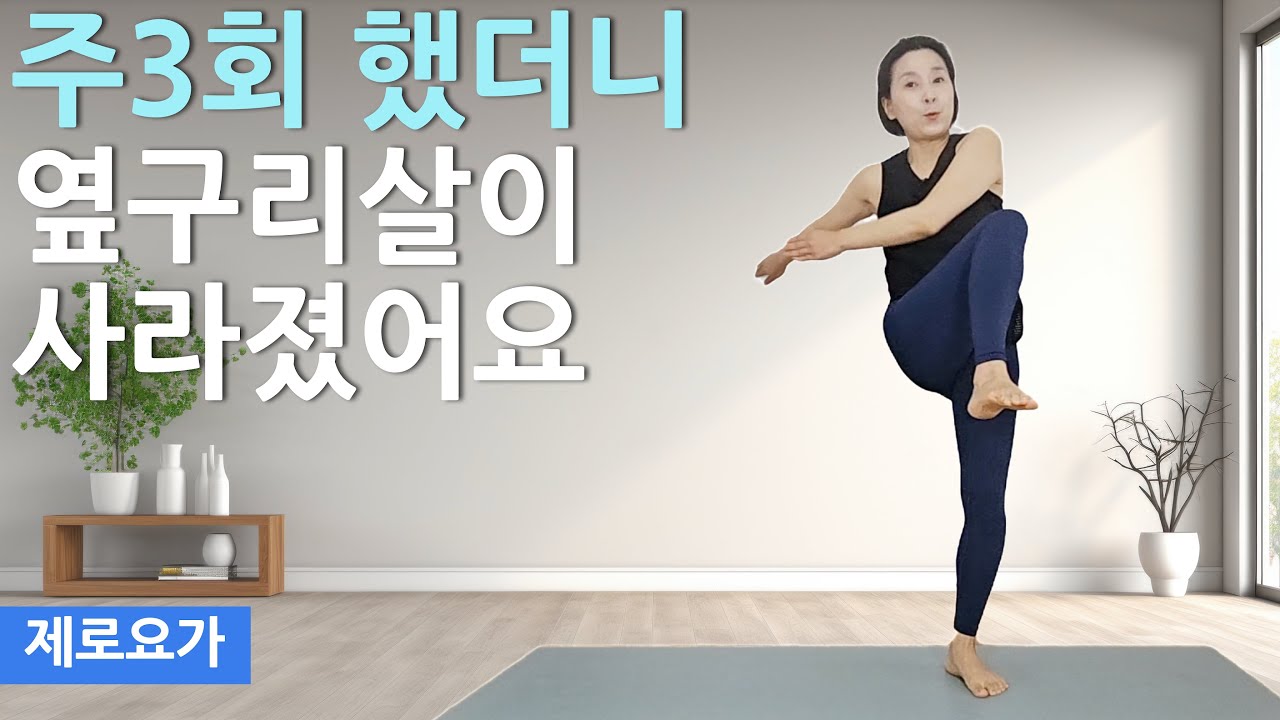 걷기대신 꼭하세요, 뱃살 옆구리살이 쏙 빠졌어요 / belly fat workout | 제로요가 Joanne