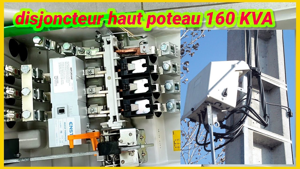 disjoncteur haut poteau 160 KVA ensto