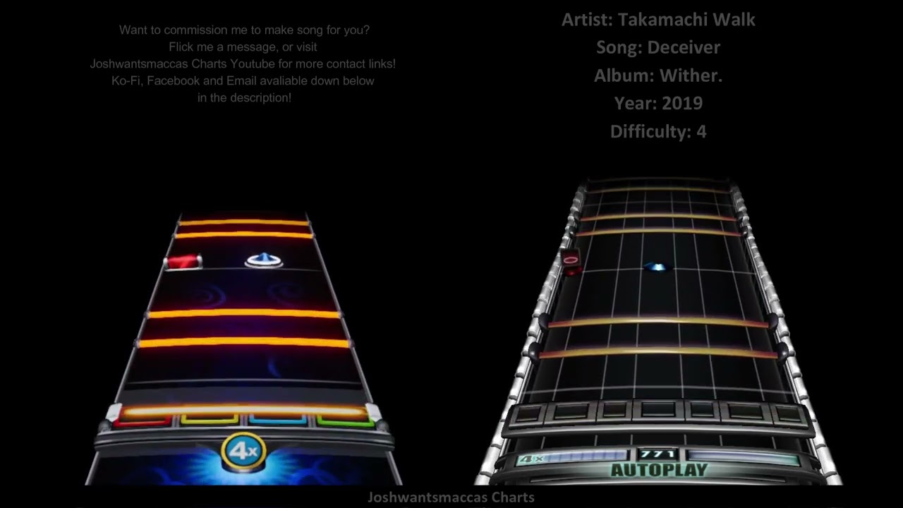 Takamachi Walk - Deceiver (Phase Shift/YARG Drum Custom)