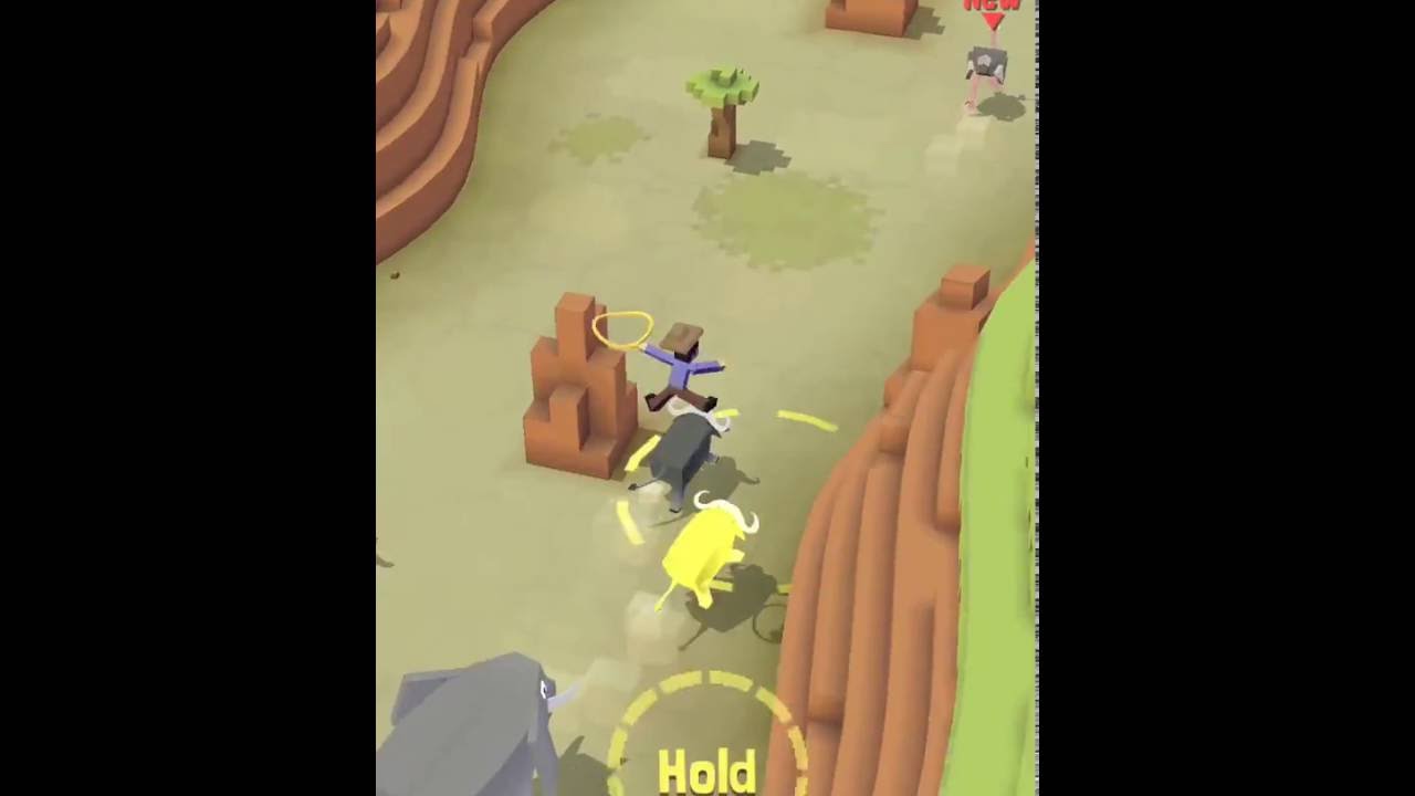 Rodeo Stampede: Sky Zoo Safari - Android gameplay GamePlayTV