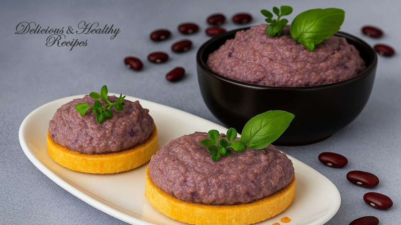 Крем из бобов | Веганский и безглютеновый | Полезный и простой в приготовлении