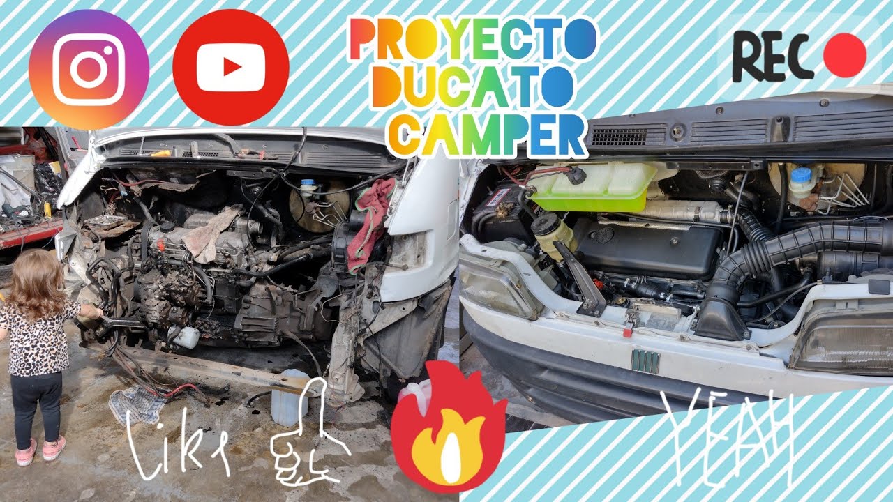 restauración mecánica proyecto Fiat Ducato camper