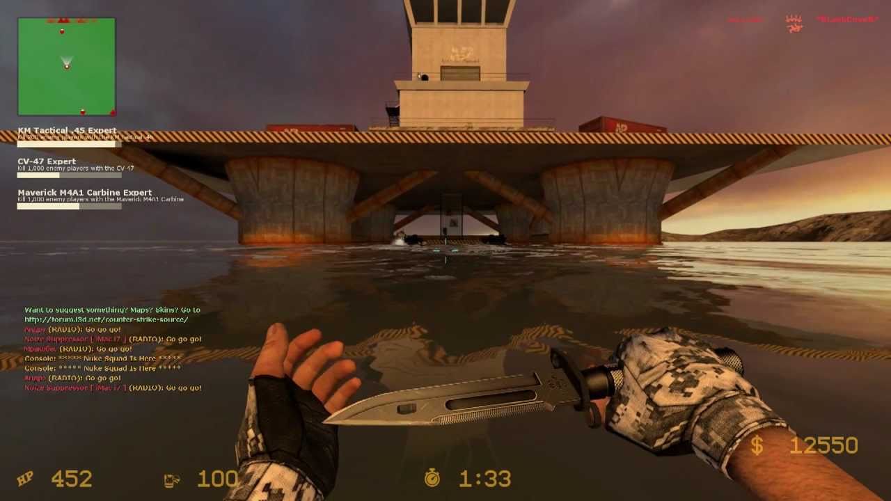 Counter-Strike Source: Zombie Escape - ze_Artic_Escape_c1_FIX3 (1080p)