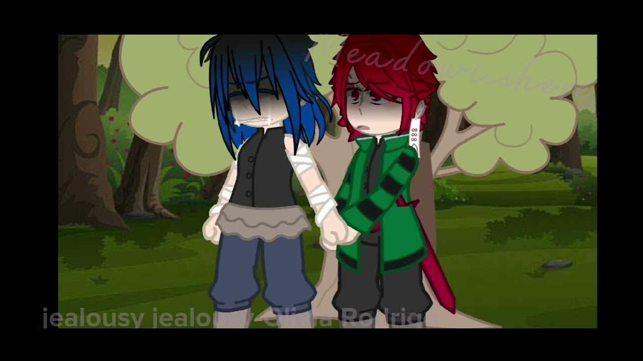 tanjiro finds inosuke crying ):|demon slayer| inotan?|