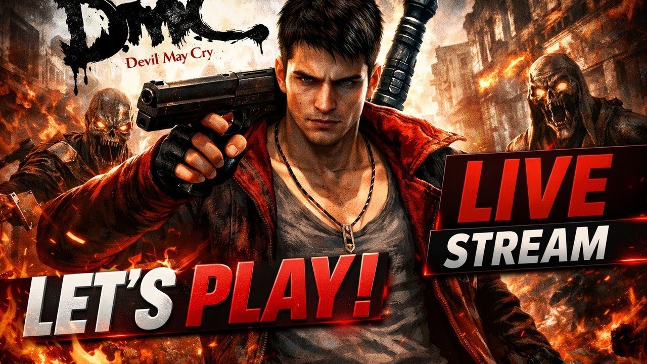 🔴DMC: Devil May Cry 🔥 Aksi Brutal Dante Dimulai! | LIVE