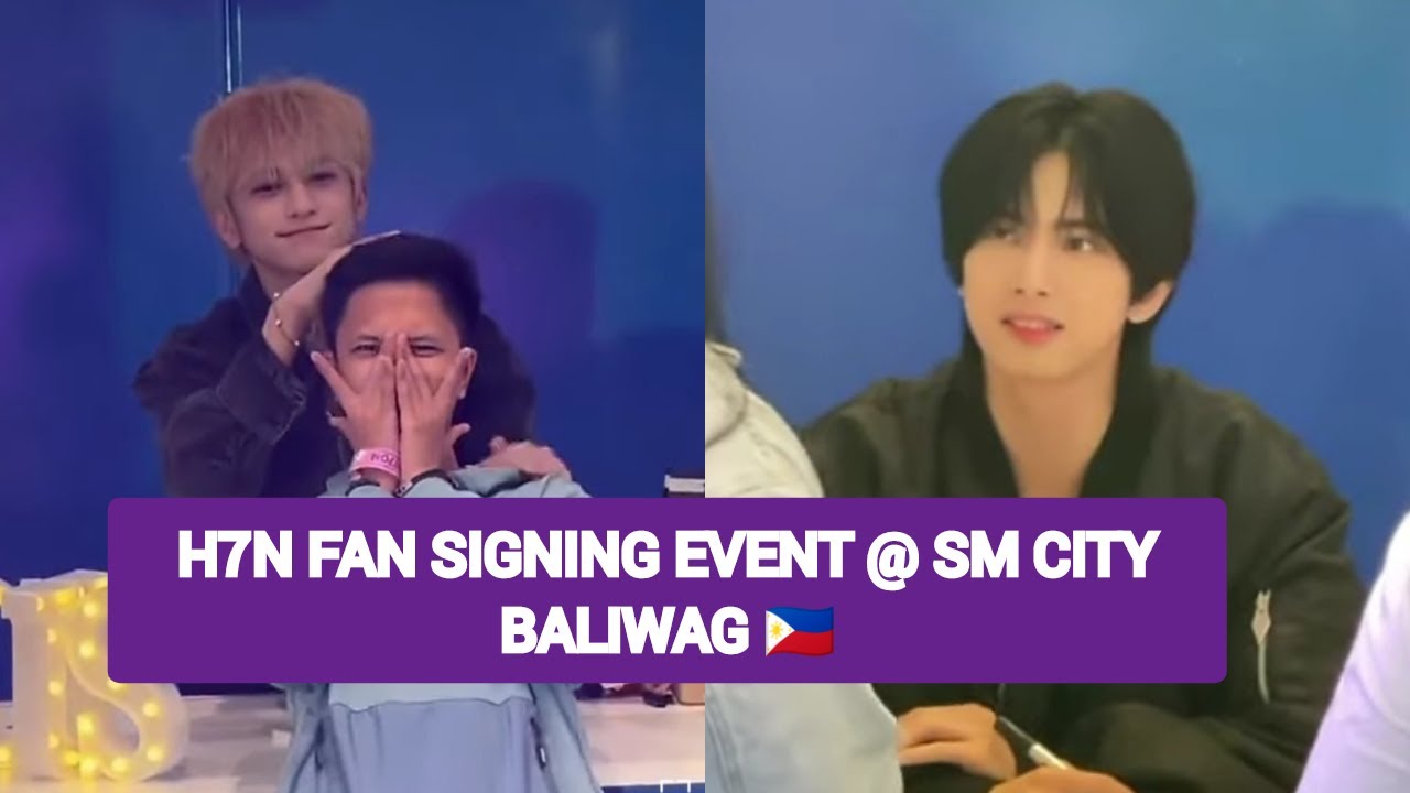 HORI7ON (호라이즌) Iba ENERGY ng taga Baliwag "LUCKY" Fan Signing Event @ SM City Baliwag 😆🍀🫰