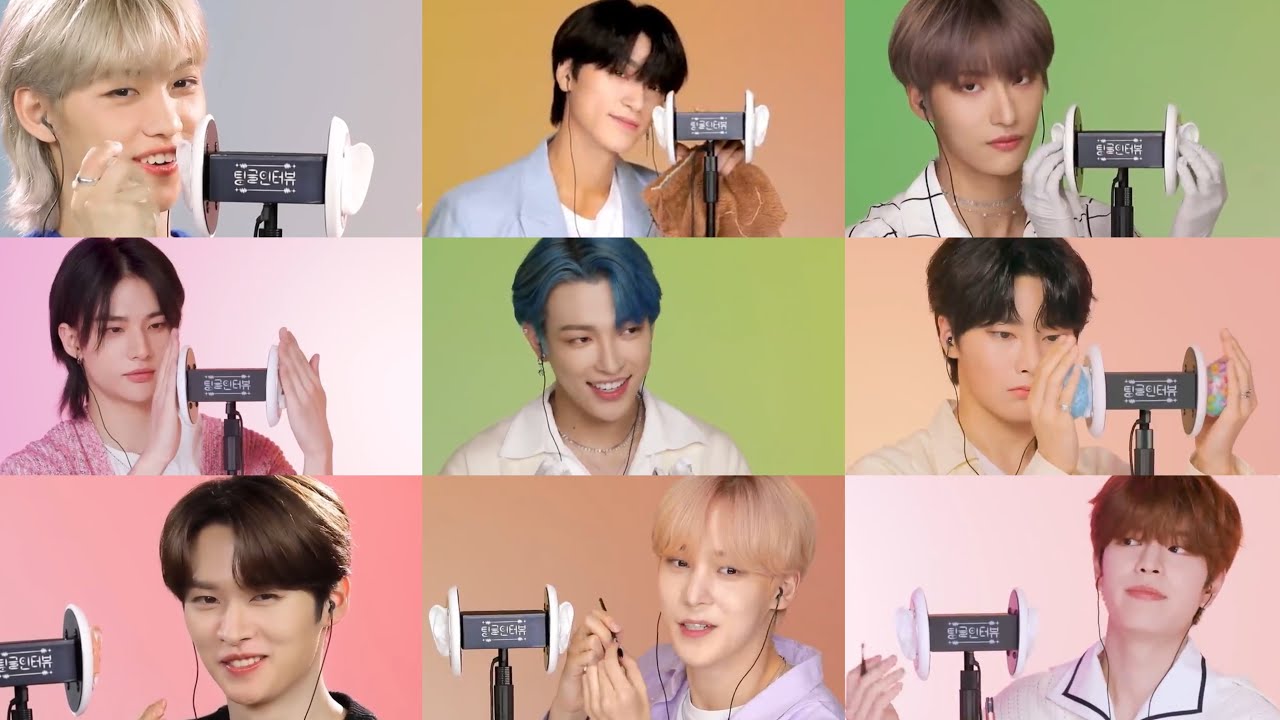 stray kids and ateez asmr to help you sleep (minimal talking, brightness lowered)