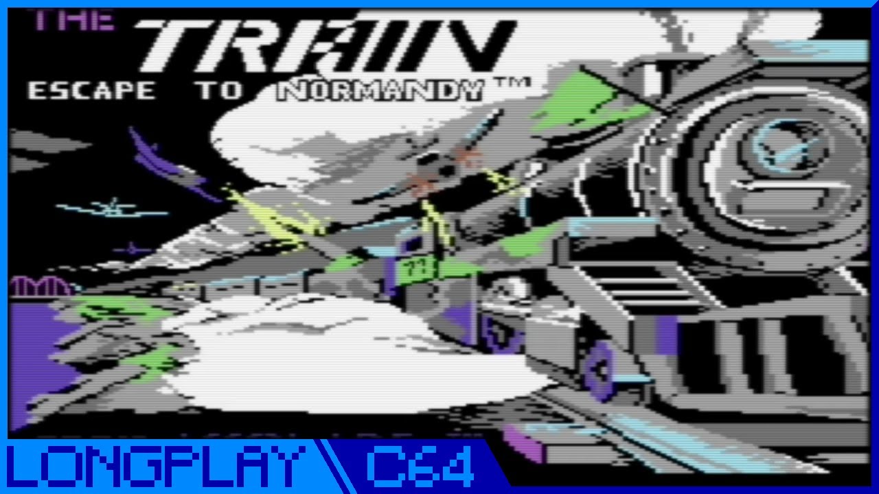 [C64] The Train: Escape to Normandy - Longplay