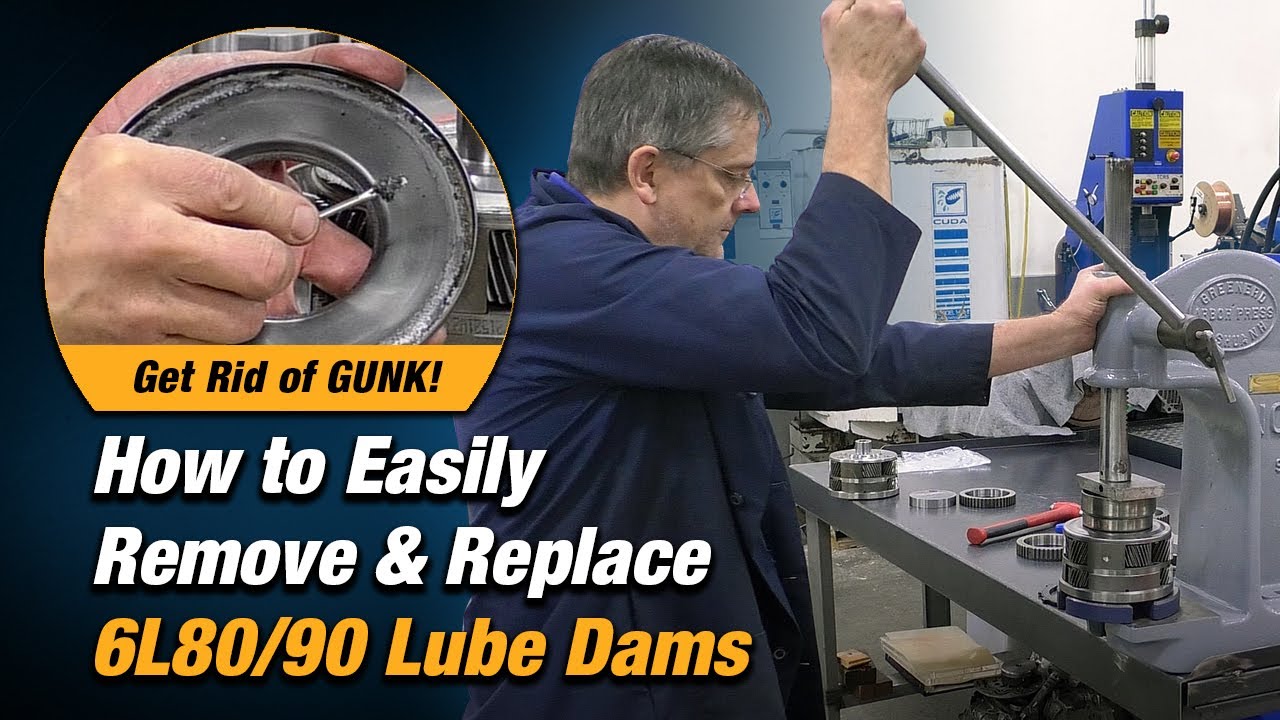 How to Easily Remove & Replace 6L80/90 Lube Dams - Sonnax