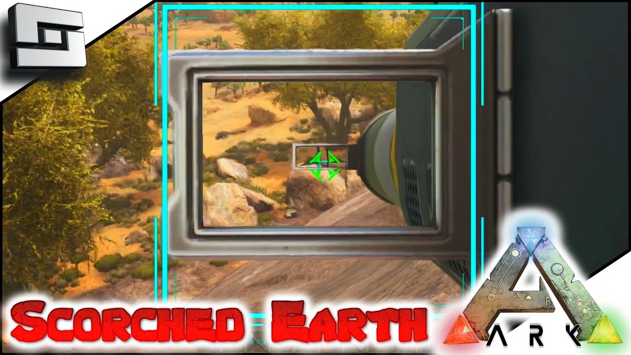 ARK: Scorched Earth - PYROG8R AND HOMING  ROCKETS! E27 ( Scorched Earth Map Gameplay )