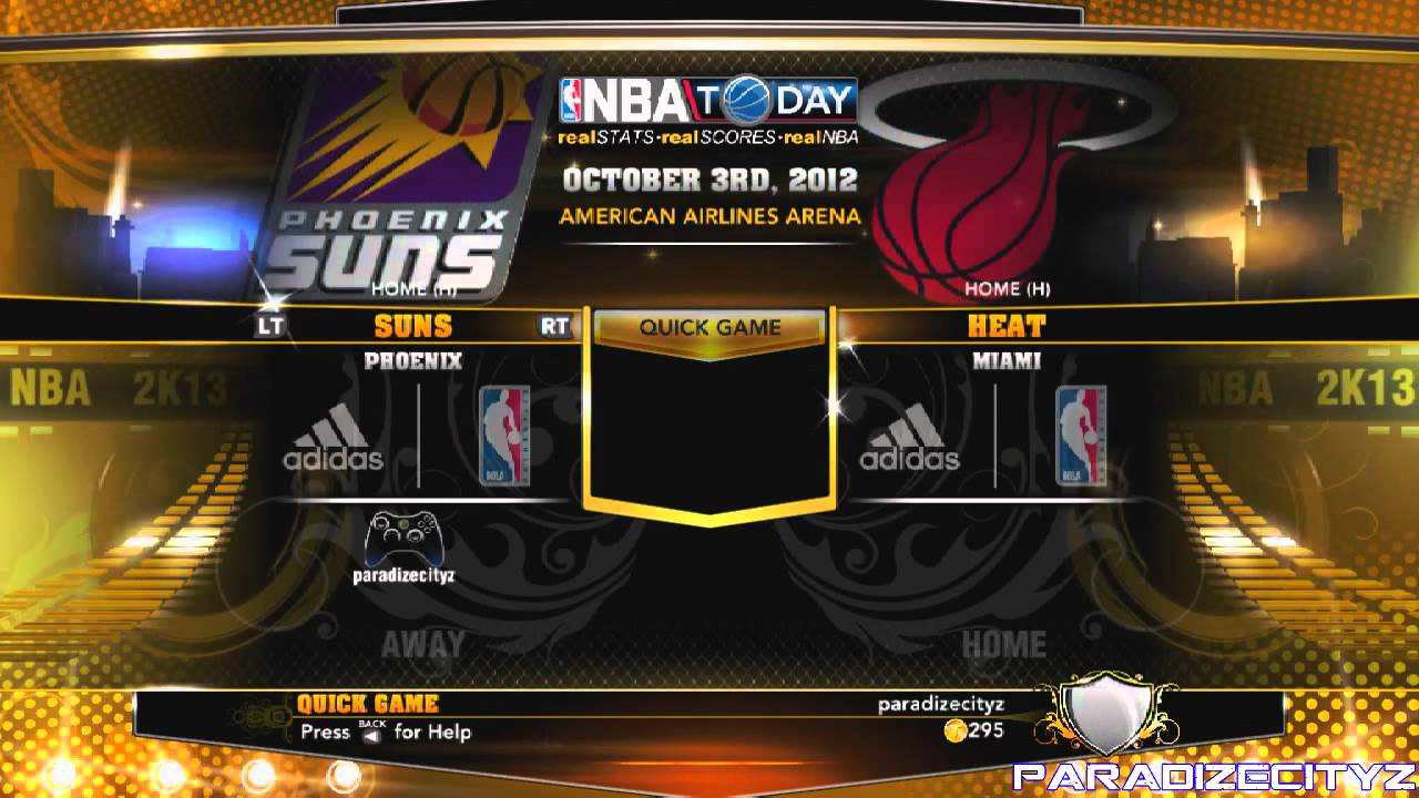 NBA 2k13 All Jerseys and Teams