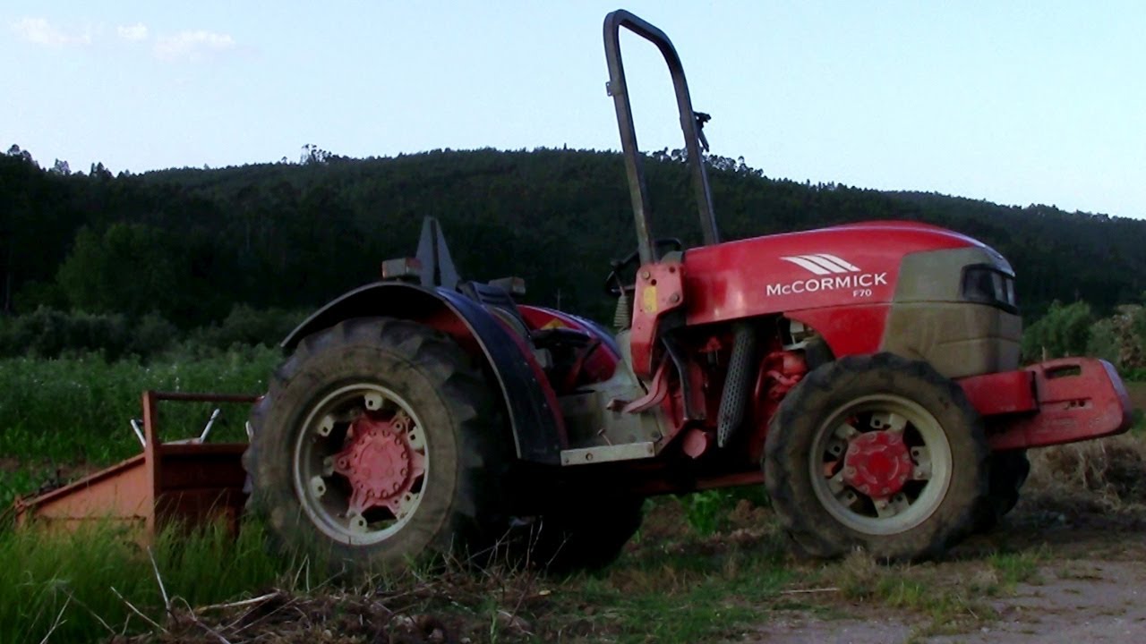 Free Stock Footage: Tractor (close-up)