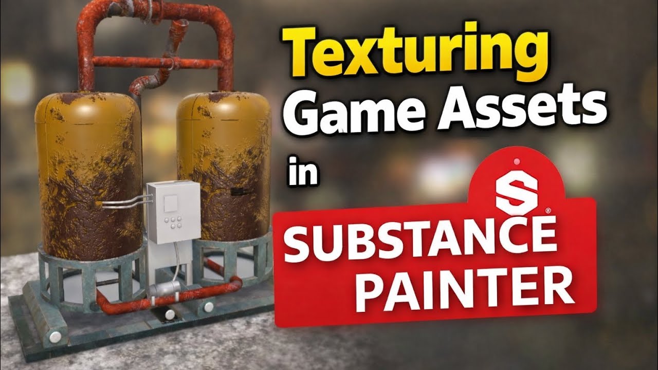 How to Texture Game Assets Using Substance Painter