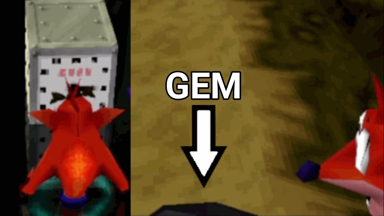 Crash Bandicoot 3 - Alpha (July 17th 1998) - Level 4 Box Gem
