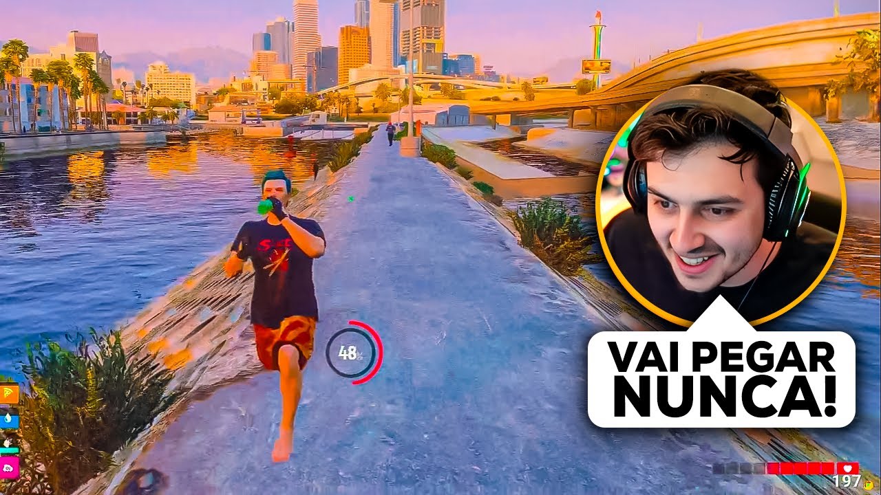 GABE TENTOU DAR FUGA E FOI PEGO PELA POLÍCIA NO COMPLEXO RP