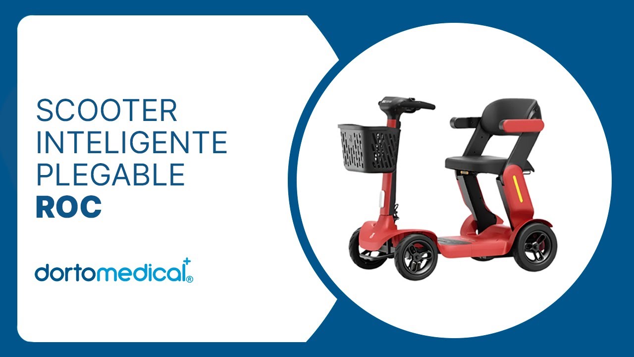 Scooter INTELIGENTE Plegable ROC | Dortomedical