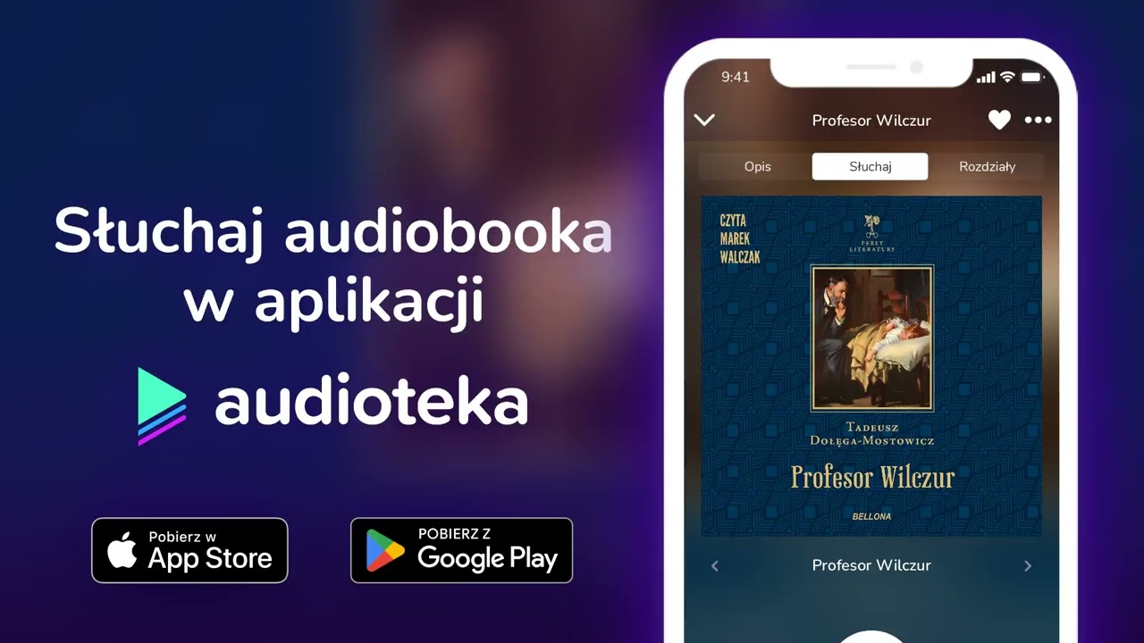 Profesor Wilczur - audiobook |  Tadeusz Dołęga-Mostowicz (czyta Marek Walczak)