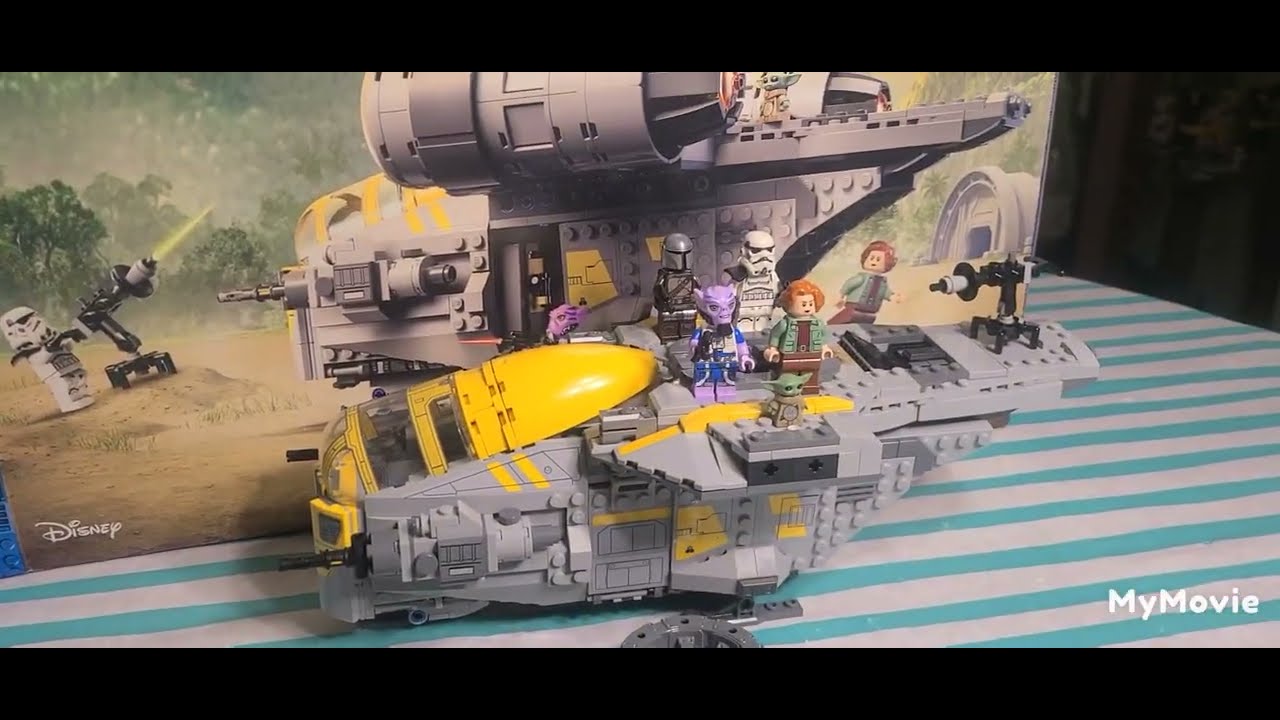 Lego Set #75447 - The Razor Crest Build