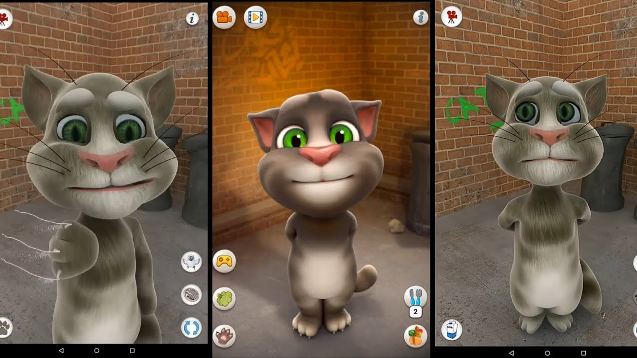 Old Talking Tom Cat Collection