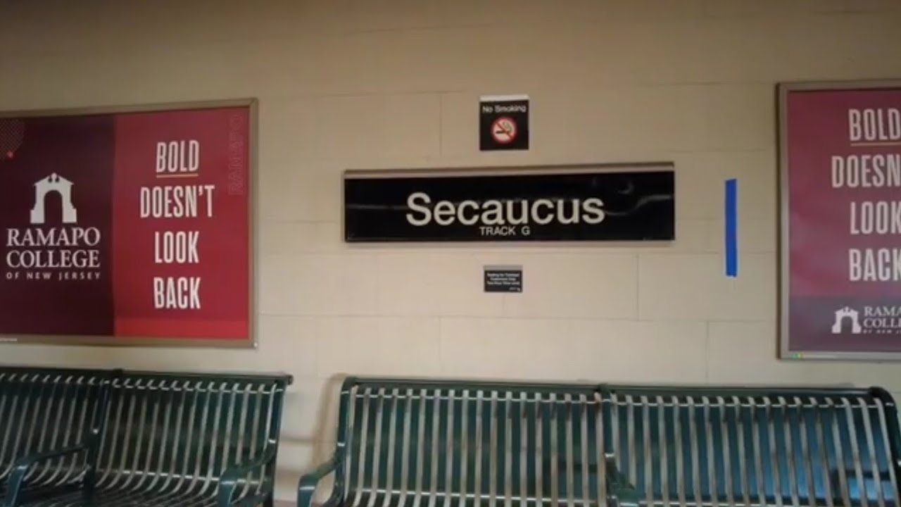 NJ Transit: Secaucus Junction to Penn Station, NY walking tour