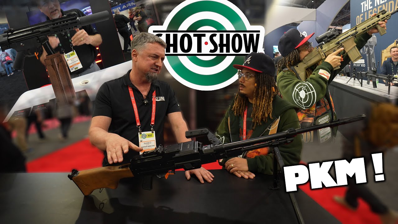 SHOT SHOW Day 1:  Zastava , Kriss Vector , PTR , FN , Echocore Suppressors and More !