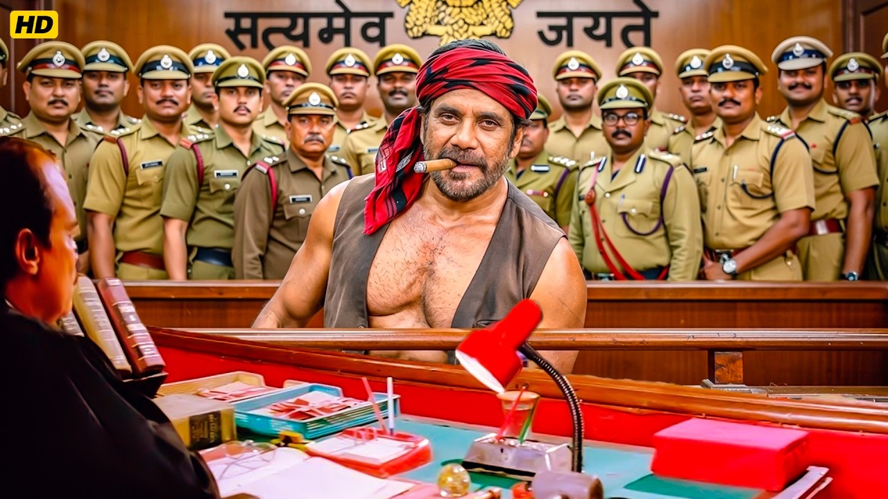 शेर को पिंजरे में बंद करना तुम जैसे कुत्तों के बस की बात नहीं है |Nagarjuna South Action Full Movies