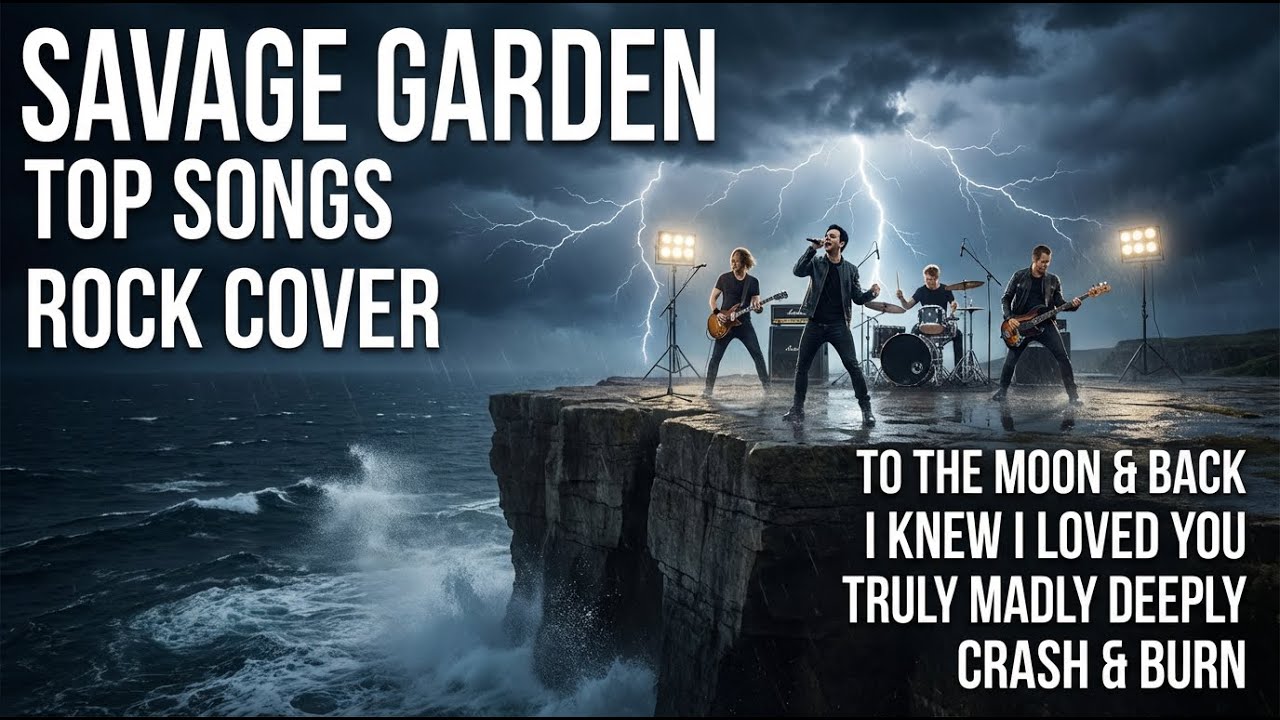 Savage Garden ROCK Version Collection 🎸 | To The Moon & Back, Crash & Burn, I Knew I Loved You