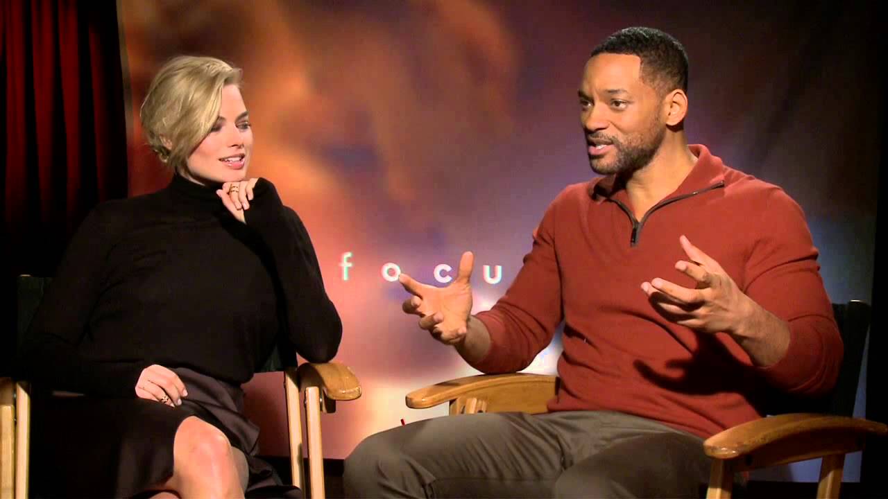 Focus: Will Smith & Margot Robbie Exclusive Interview | ScreenSlam