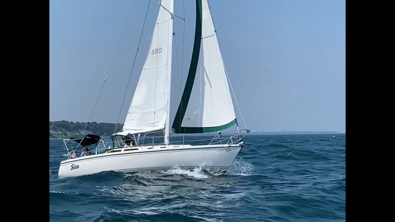 Lake Michigan Sailing - Crossing from Manitowoc, WI to Ludington, MI