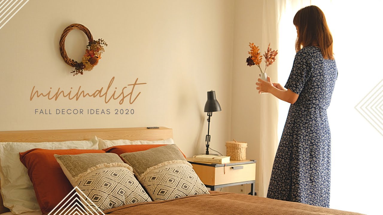 Relaxing Silent Vlog | Decorate with me | Minimalist Fall Decor Ideas 2020