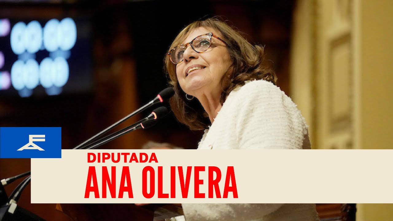Discurso de Ana Olivera en la renuncia a su banca en la Cámara de Diputados.