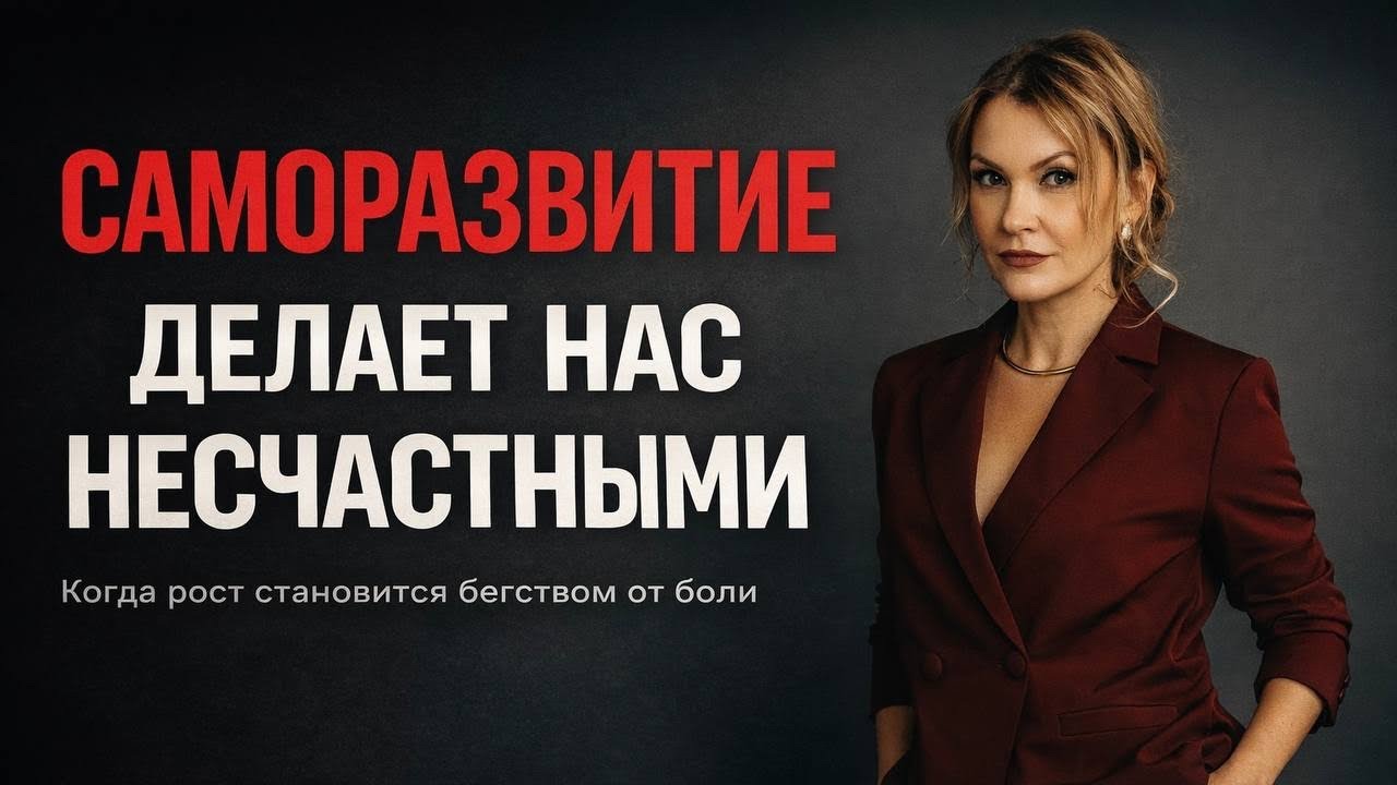 Почему саморазвитие делает нас несчастными.