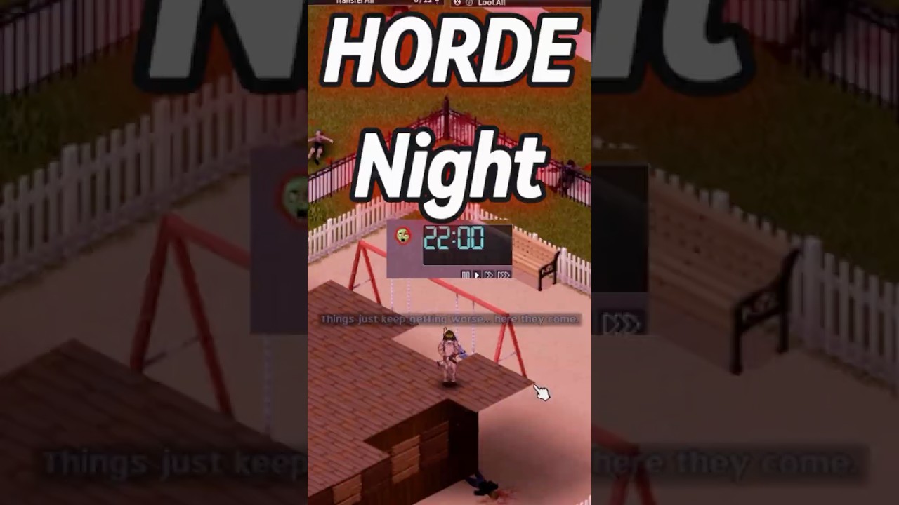 Horde Night Mod Showcase - Project Zomboid #projectzomboid #zomboid #zombiesurvival