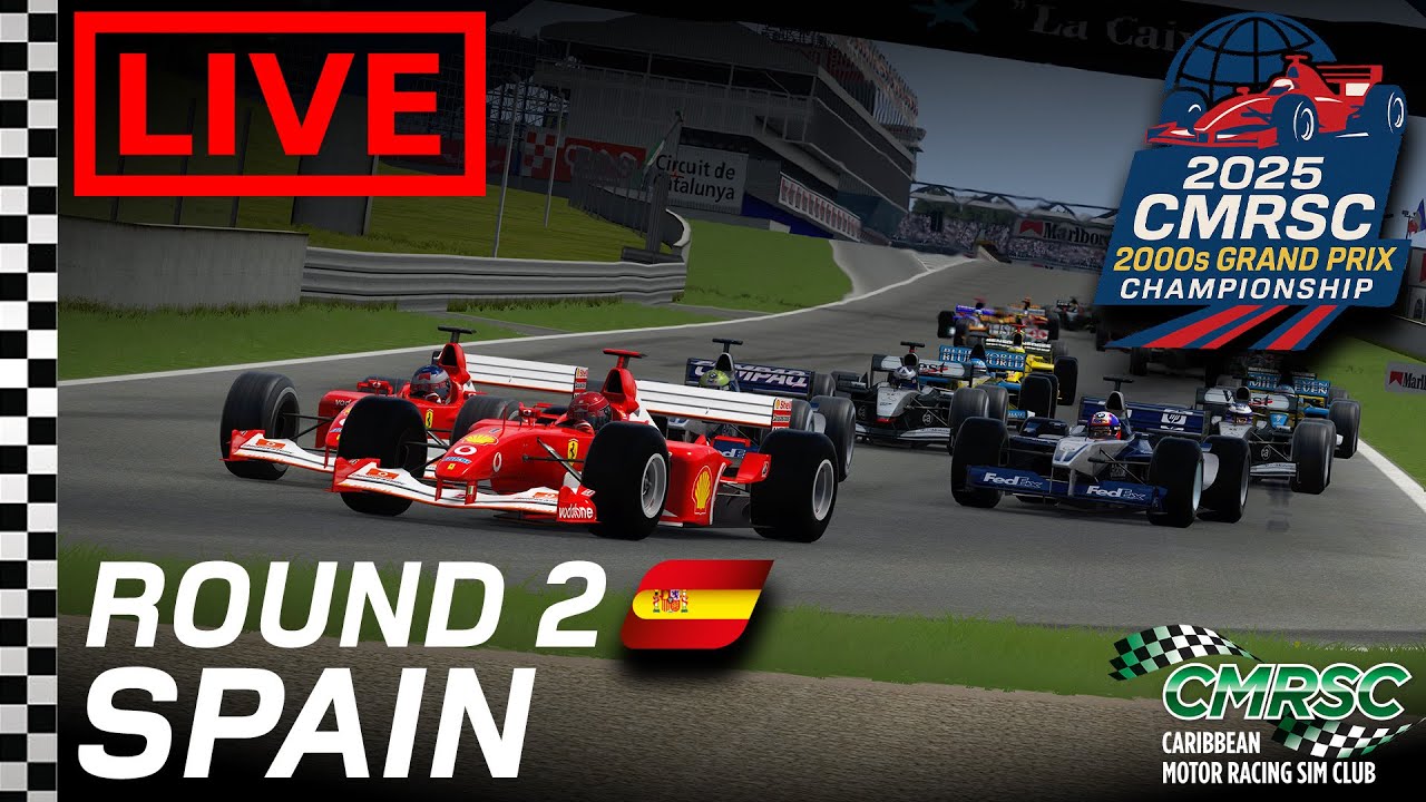 Live l Round 2 l Spanish Grand Prix l CMRSC 2000s Grand Prix Championship 2025