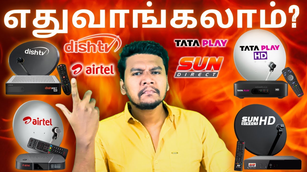 Top 4 DTH Connection price in Tamil | Best DTH Connection in Tamil | New DTH Connection price India