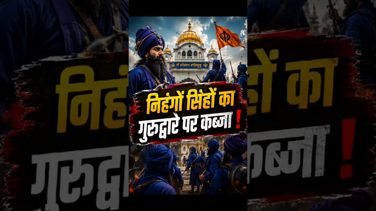 Nihang Singhs take over Gurdwara! #gurughar #gurudwara #nihang #sikh