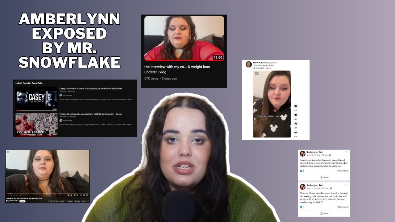 Amberlynn Reid Exposed by Mr. Snowflake & Amberlynn's Non-Response