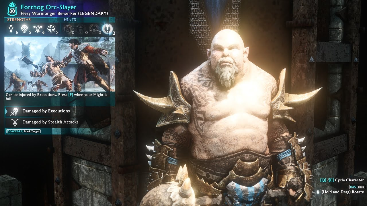 Shadow of war - Forthog orc-slayer is the most powerful warrior | pit fights